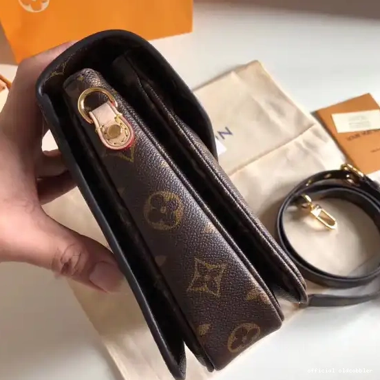 Official oldcobbler Louis M40780 Vuitton Metis Messenger Monogram Pochette 0706